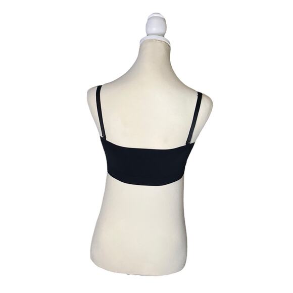 Skims Onyx Black Bralette W/Removeable Straps Stretch Shapewear XL NWOT - Picture 7 of 9